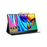 17.3 IPS 2K Gaming Monitor QHD 2560x1440 HDMI USB C Portable Monitor For Laptop