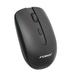 Lomubue FV180 Optical Mouse Long Standby Time Mute with Mini Receiver Power-saving Three-gear Adjustable Computer Accessories Ergonomic Design 2.4Ghz Slim Cordless Mouse for Laptop