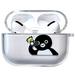 CASEWAFEE Compatible with Airpods Pro Case Cute Soft Clear TPU Full Protective Case Shockproof Cover for AirPods Pro Charging Case Front LED Visibleï¼ŒPenguin Take Photosâ€¦