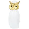 BESTONZON Owl Figurine Resin Owl Statue Book Shelf Decor Living Room Owl Statue Decoration