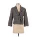 Banana Republic Wool Blazer Jacket: Short Brown Jackets & Outerwear - Women's Size 4