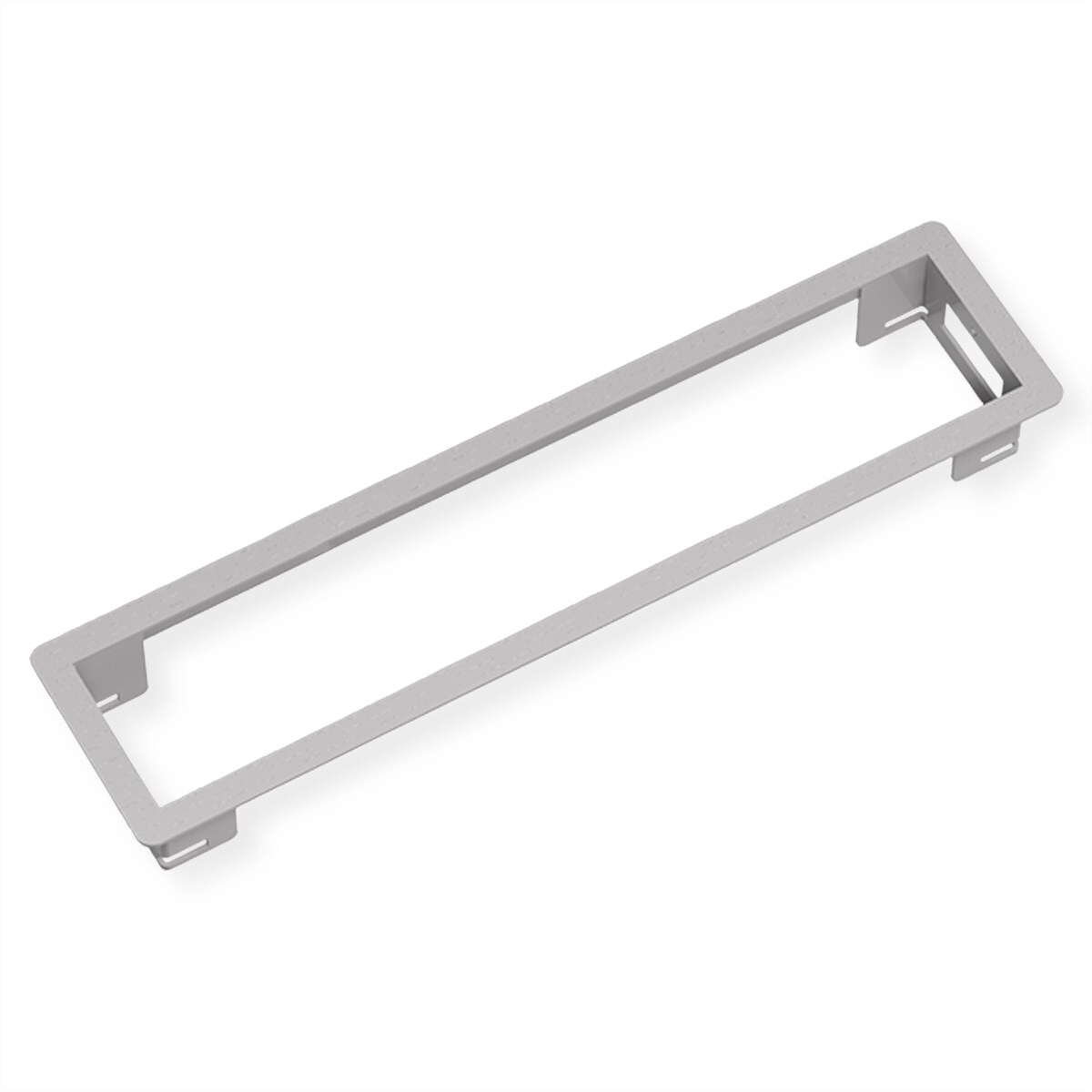 BACHMANN POWER FRAME Einbaurahmen Medium 4-fach, silberfarben Image