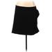 J.Crew Mercantile Casual Skirt: Black Solid Bottoms - Women's Size 12