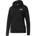 Kapuzensweatshirt PUMA "ESS SMALL LOGO HOODIE FL" Gr. XL, schwarz (puma black) Damen Sweatshirts