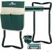 Garden Kneeler and Seat Heavy Duty Gardening Stool with Tool Bag & EVA Kneeling Pad - 22.5"(L) x 10.6"(W) x 18.5"(H)