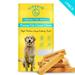 LIFEVIO Himalayan Yak Cheese Dog Chews - Natural Long Lasting Milk Bone Dog Treats for Large Dogs â€“ Large 3.5 Oz (1 Pack)