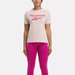 Women's Reebok Identity Big Logo T-Shirt in Pink