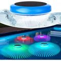 Solar Floating Pool Lights Pool Lights that Float with RGB Color Changing Waterproof Floating Pool Lights for Swimming Pool at Night Solar Pool Lights for Outdoor Pool Pond Hot tub Fountain(1 Pcs)