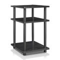 15095Bwith BK Turn-N-Tube Easy Assembly Multipurpose Shelf Black Wood - 20.7 x 14.6 x 14.6 in.