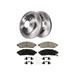 2005-2019 Nissan Frontier Front Brake Pad and Rotor Kit - Detroit Axle