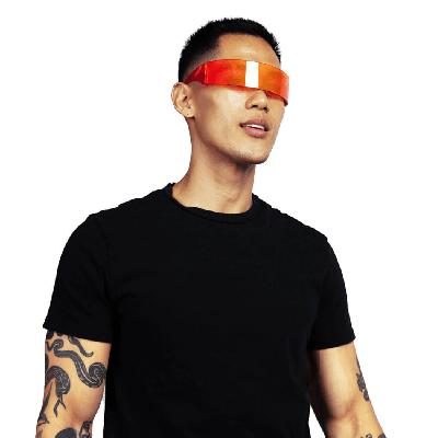 X-Red Vision Red Cyclops Sunglasses