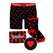 Men's Hearts on Fire Boxers & Socks Gift Set