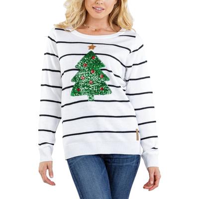 Women's Sequin Christmas Tree Ugly Christmas Sweater