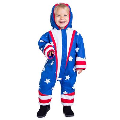 Toddler Girl's Americana Snow Suit