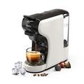 HIBREW H1A Kapsel-Kaffeemaschine, Multi-Kapsel-Kaffeemaschine, Machine espresso, Druck 19 Bars, Automatisch, Kompakt, Wassertank, Weiß