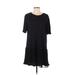 Sanctuary Casual Dress - Shift: Black Solid Dresses - Women's Size Large