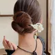 Épingle à cheveux Hanfu chinoise en acétate bâton de cheveux en fleurs coiffure de fille rétro