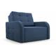 Fauteuil innovant avec fonction de couchage, meubles de salon, design élégant - Porto 80 - Bleu