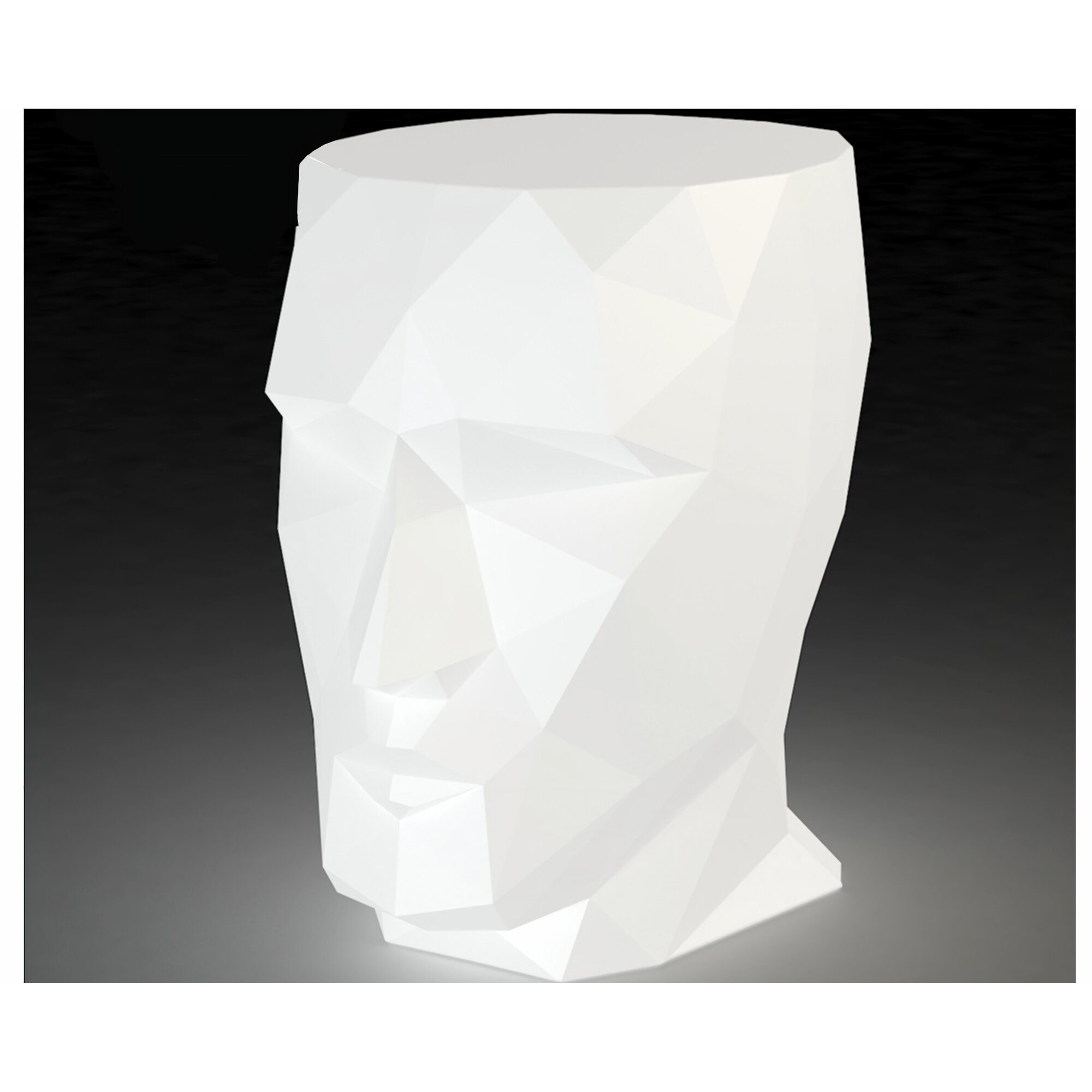 Vondom »ADAN« Outdoor Hocker - LED -Beleuchtung RGB LED Batterie