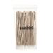 Wooden Cotton Swabs 100 Pcs Cotton Swabs 100% Cotton Wooden Cotton Sticks For Ear Great Chlorine-Free Low Sensitivity Cotton Swabs For Makeup Daily Cleaning Pet Care White