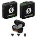 RODE Wireless ME Compact Digital Wireless Microphone System Bundle with ZG-R30 Wireless Charging Case for RODE Wireless ME