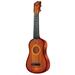 Simulated guitar 1Pc Children Toy Simulation Classical Ukulele Guitar Classic Guitar Model DIY Accessories for Kids (Mahogany Size M)