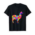 Lama-Alpaka Puzzle Autism Puzzle T-Shirt