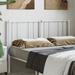 vidaXL Headboard Bed Header with Steel Back Support for Bedroom Furniture