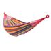CAIHONG Garden Cotton Hammock Comfortable Fabric Hammock with Tree Straps for Hanging Durable Hammock Up to 330lbs Portable Hammock with Travel Bag Perfect for Camping Outdoor/Indoor Patio Backyard