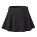 knqrhpse Skirts for Women Mini Skirt Dresses Women Shorts Fashion Tennis Pants Fold Sports Running Golf Plus Size Skrit Black Dresses for Women Womens Dresses Black 3Xl