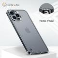 Metal Phone Cases For IPhone 12 13 14 Pro Max Cover 14 Plus Magnetic Aluminum Frame Phone Shell For Iphone 11 12 13 Pro Max Mini