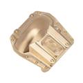1PCS Upgrade Brass Bridge Cover 1/6 RC Parts For Axial SCX6 Jeep Wrangler AXI05000 Spare Part Accessory