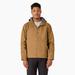 Dickies Men's Duck Canvas High Pile Fleece Lined Jacket - Rinsed Brown Size XL (TJ360)