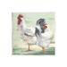 Stupell Industries Farmhouse Chickens Hens Painting Wall Plaque Art By Ethan Harper-au-841 in Green/White | 12 H x 12 W x 0.5 D in | Wayfair