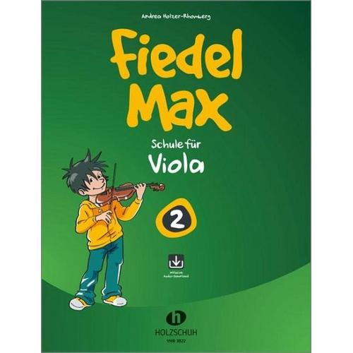 Fiedel-Max für Viola – Schule, Band 2 – Andrea Holzer-Rhomberg