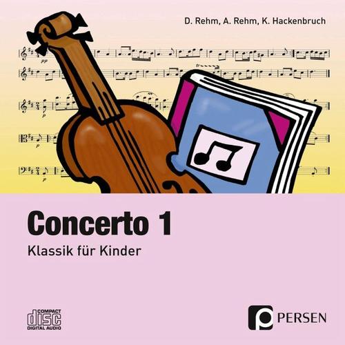 Concerto 1 – CD – Dieter Rehm, Angelika Rehm, Kurt Hackenbruch