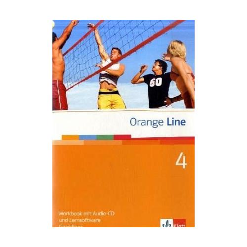 Orange Line 4. Grundkurs Klasse 8. Workbook mit Audio-CD und Lernsoftware