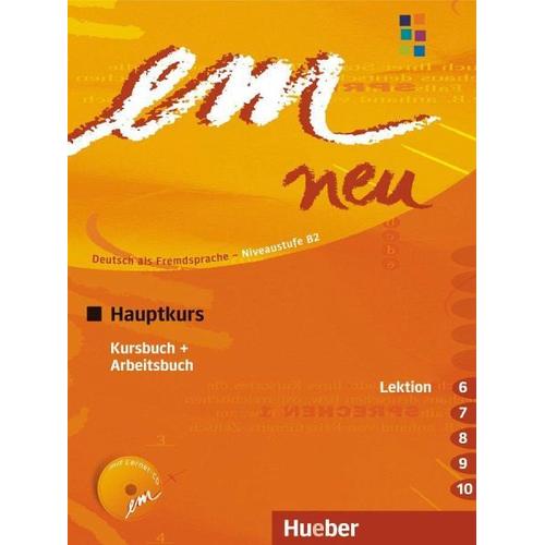 em neu 2008 Hauptkurs Kursbuch, Arbeitsbuch , Lektion 6 -10 mit Arbeitsbuch-Audio-CD