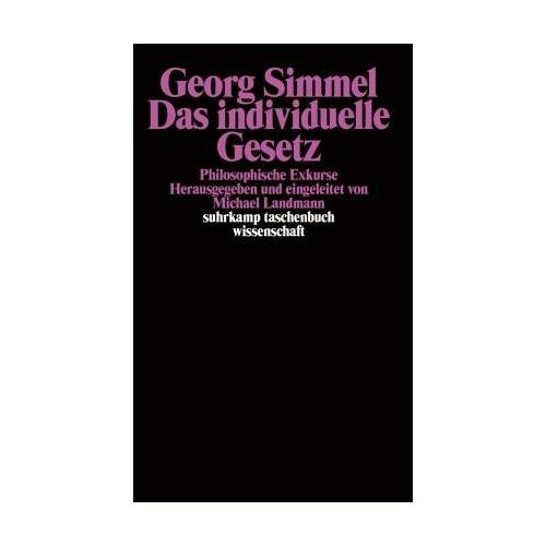 Das individuelle Gesetz - Georg Simmel