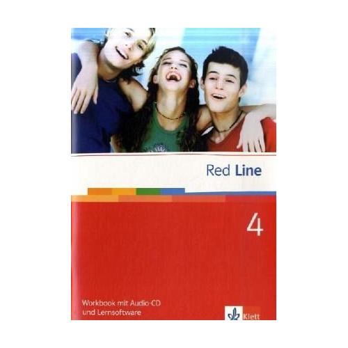 Red Line 4. Workbook mit Audio-CD und Lernsoftware