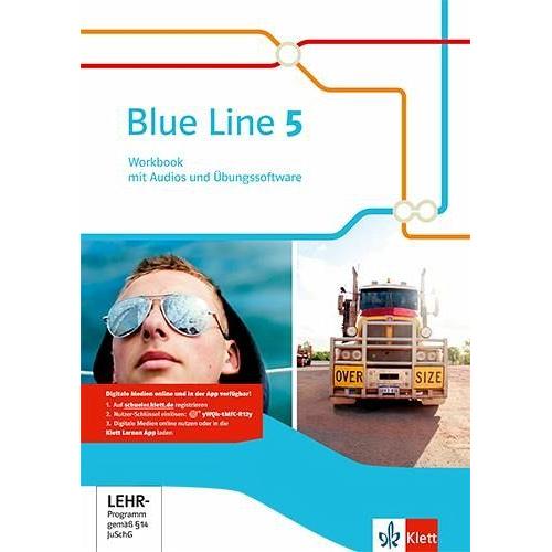 Blue Line Workbook mit Audios und Übungssoftware 9. Schuljahr. Ausgabe 2014