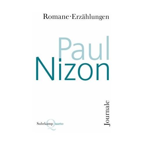Romane, Erzählungen, Journale – Paul Nizon