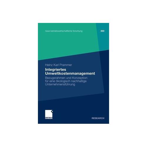 Integriertes Umweltkostenmanagement – Heinz K. Prammer