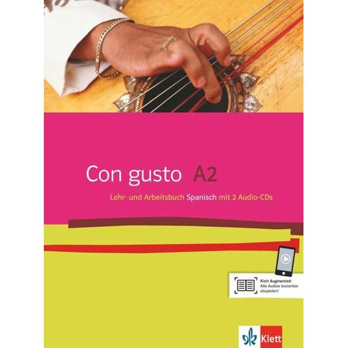 Con gusto. Lehr- und Arbeitsbuch mit 2 Audio-CDs – A2