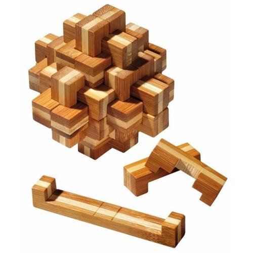 Philos 6053 - Verflixter Knoten, Bambus, 24 Puzzle Teile - Philos