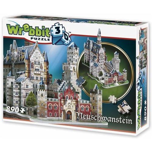 Neuschwanstein Castle - 3D (Puzzle) - Folkmanis / Wrebbit