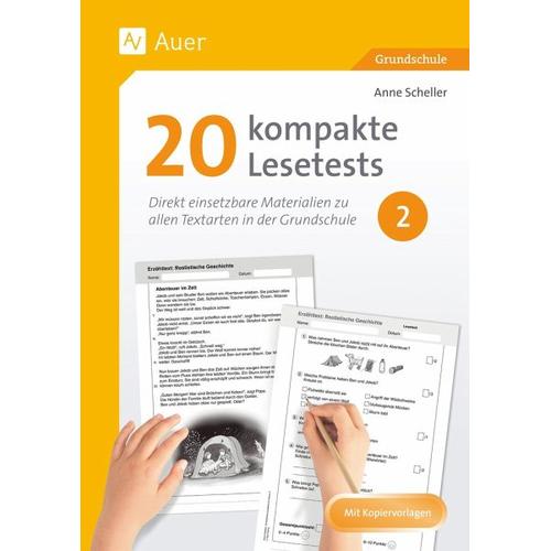20 kompakte Lesetests für Klasse 2