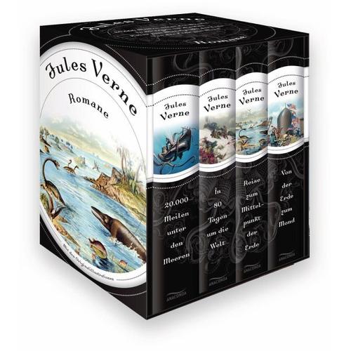Jules Verne Romane (4 Bände) – Jules Verne