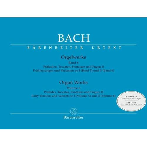 Orgelwerke, Band 6 – Johann Sebastian Bach