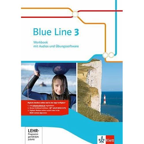 Blue Line 3. Workbook mit Audios und Übungssoftware. Ausgabe 2014